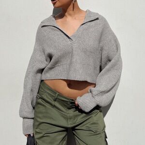 TIARA CROPPED SWEATER